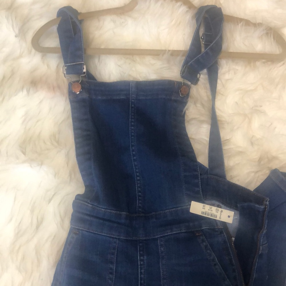Skinny overalls